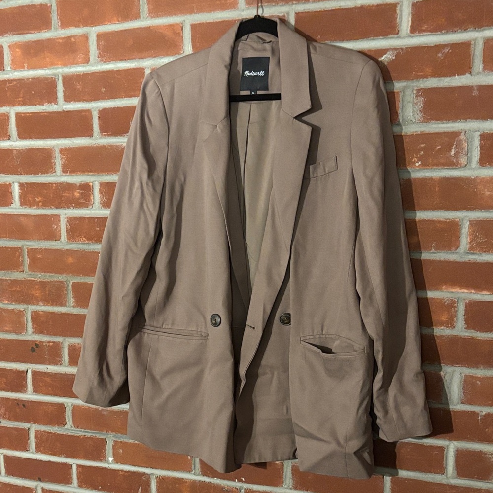 Madewell Mocha Tan Blazer